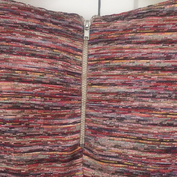 Forever 21 fitted dress w/ colorful pattern - Picture 3 of 4